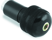 BikeMaster Anti-Vibration Bar Ends - 1in - Black