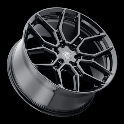 Forgestar X12 22x10 / 6x135 BP / ET30 / 6.68in BS Gloss Black Wheel
