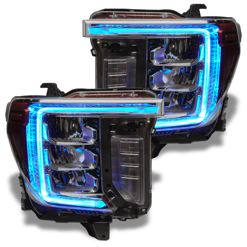 Oracle 20-21 GMC Sierra 2500/3500 HD RGB+W Headlight DRL Kit - w/ BC1 Controller