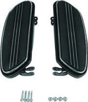Bikers Choice 86-Up FLH FLT Black Extended Floorboard Kit
