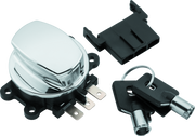 Twin Power 94-13 FLHR Chrome 96-10 Softail 93-08 FXDWG Fat Bob Style Ignition Switch