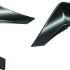 Kuryakyn Speedform Saddlebag Lid Spoilers 14-Up Touring Models Black