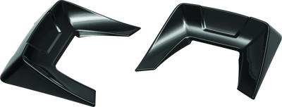Kuryakyn Speedform Saddlebag Lid Spoilers 14-Up Touring Models Black