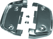 Bikers Choice 87-Up Touring Chrome Passenger Floorboard Undercover Kit