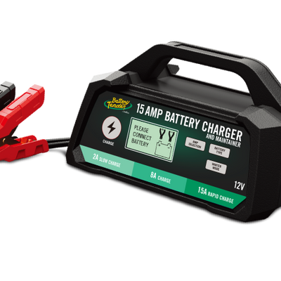 Battery Tender 12V 2A/8A/15A Selectable Chemistry Battery Charger