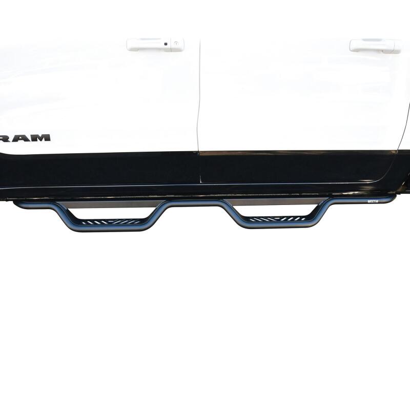 Westin 19-22 Ram 1500 Crew Cab (Excl. 19-22 Ram 1500 Classic) Outlaw Nerf Step Bars - Textured Black