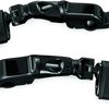 Kuryakyn Ergo II Trident Dually ISO Pegs With Long Arms Gloss Black