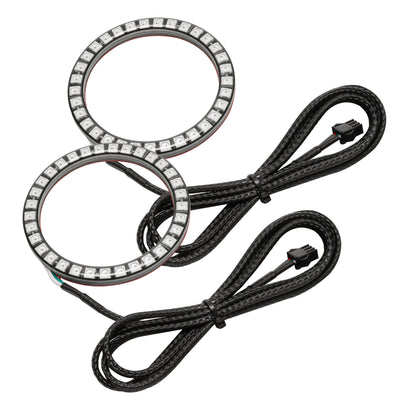 Oracle 15-17 Ford Mustang Dynamic RGB+A Projector Surface Mount Fog Light Halo Kit -