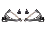 BMR 70-81 Chevrolet Camaro A-Arms Upper Non-Adjustable Delrin Std Ball Joint - Black Hammertone