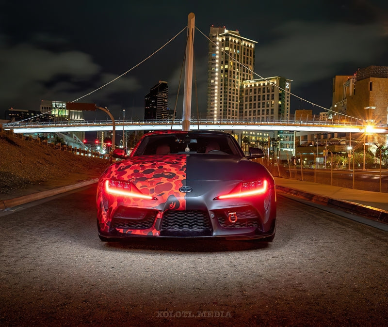 Oracle 20-21 Toyota Supra GR RGB+A Headlight DRL Kit - ColorSHIFT w/ Simple Controller