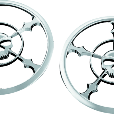Kuryakyn Zombie Speaker Grill 14-Up Touring Chrome