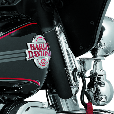 Kuryakyn Custom Teardrop Tie-Down Brackets 83-13 Touring Chrome