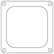 Cometic Holley 4500 Dominator Carb Gaskets .060in Fiber - Open Plenum - 10 Pack