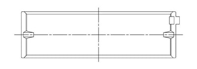 ACL 03+ Chrysler 345 5.7L Hemi V8 Standard Size High Perf w/ Extra Oil Clearance Main Bearing Set