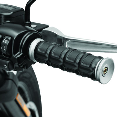 Kuryakyn Dillinger Grips Throttle-By-Wire Silver