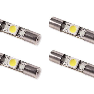 Diode Dynamics 28mm SMF1 LED Bulb - Red Set of 4