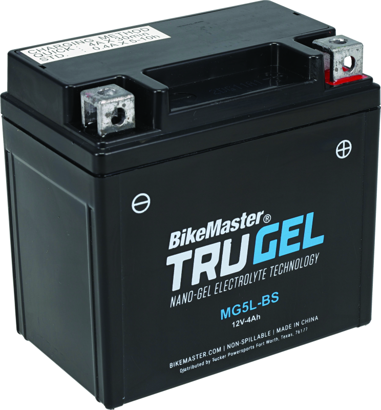 BikeMaster TruGel Battery - MG5L-BS