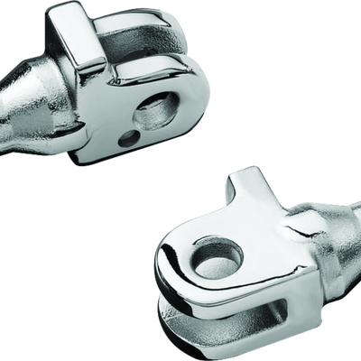 Kuryakyn Tapered Peg Adaptor Triumph Chrome