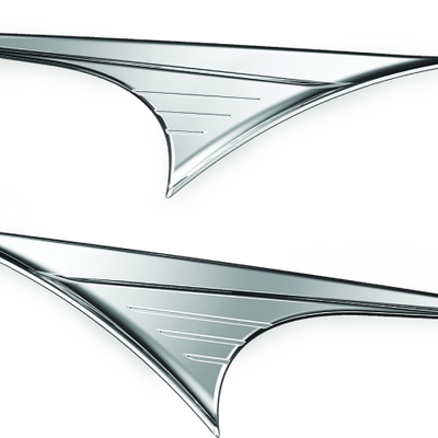 Kuryakyn Side Body Accents For Trikes Chrome