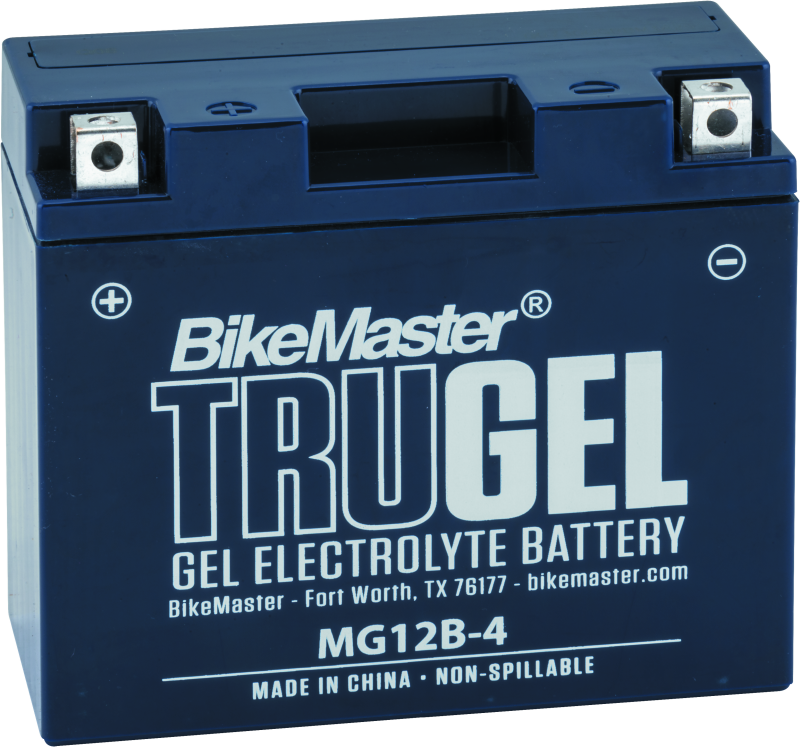 BikeMaster TruGel Battery - MG12B-4