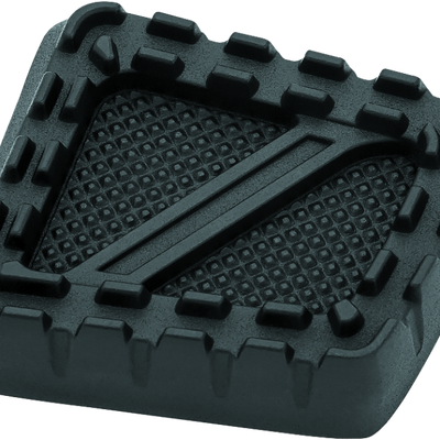 Kuryakyn Riot Brake Pedal Pad FX Models Satin Black