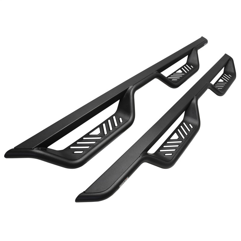 Westin 21-22 Ford Bronco 4-door Outlaw Nerf Step Bars - Textured Black