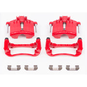 Power Stop 04-05 Chevrolet Classic Front Red Calipers w/Brackets - Pair