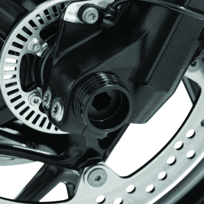 Kuryakyn Lodestar Front Axle Slider Black