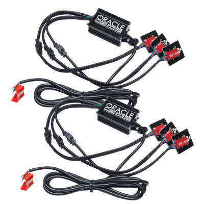 Oracle 20-21 Chevy Silverado HD 2500RGB Headlight Demon Eye Kit - w/o Controller
