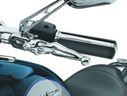 Kuryakyn Silhouette Levers 96-Up Cable Chrome