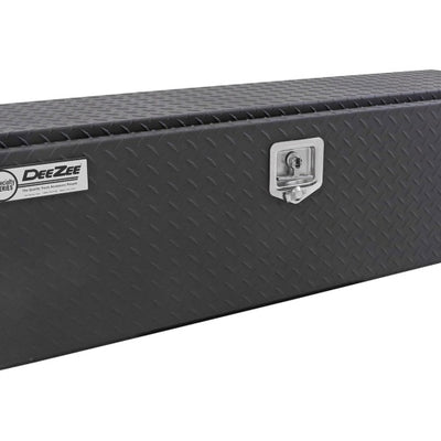 Deezee Universal Tool Box - Specialty 48In Topsider Black BT Alum (Txt Blk)