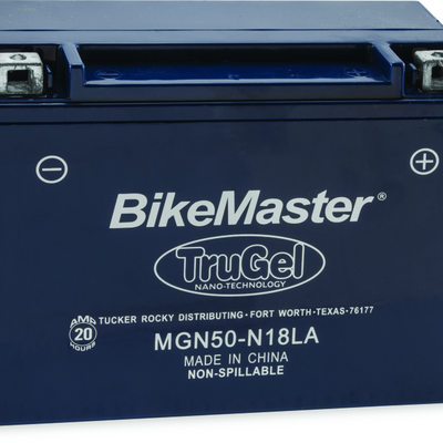 BikeMaster TruGel Battery - MGN50-N18LA