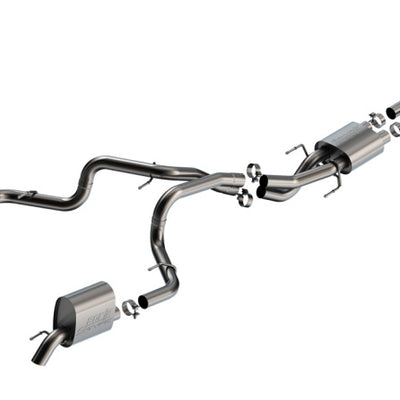Borla 23-24 Jeep Grand Wagoneer 3.0L I6 Turbo 2.75in S-Type Turndown Tip Catback Exhaust