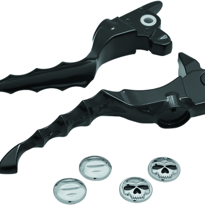 Kuryakyn Zombie Lever Set 17-20 Touring Gloss Black