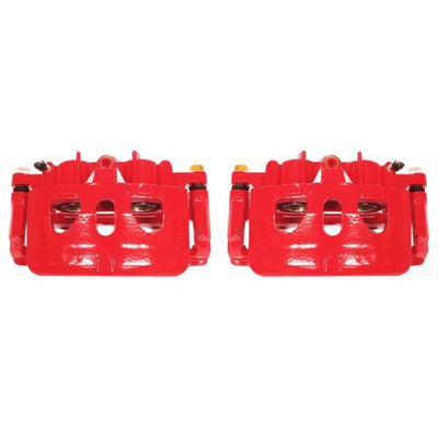 Power Stop 13-17 Ford Explorer Front Red Calipers w/Brackets - Pair