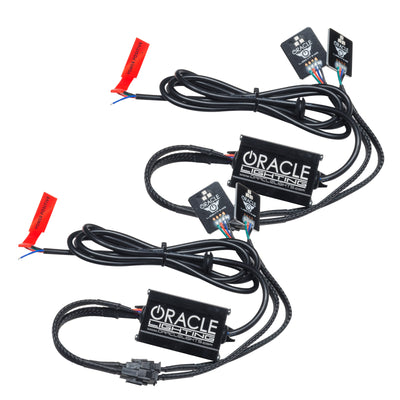 Oracle 19-21 RAM 1500 RGB Headlight Demon Eye Kit - LED Projector - w/o Controller