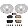 Power Stop 02-03 Lexus RX300 Front Z17 Evolution Geomet Coated Brake Kit