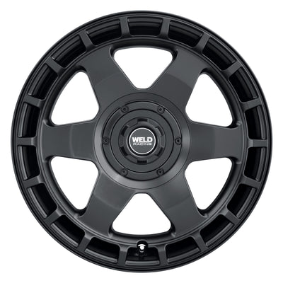 Weld Off-Road Ridge 17x9 - 5x114.3 / 5x127 BP - ET-12 - 78.1mm CB - Satin Black Wheel