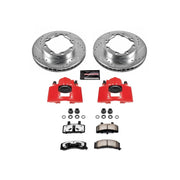Power Stop 94-99 Chevrolet K1500 Suburban Front Z36 Truck & Tow Brake Kit w/Calipers