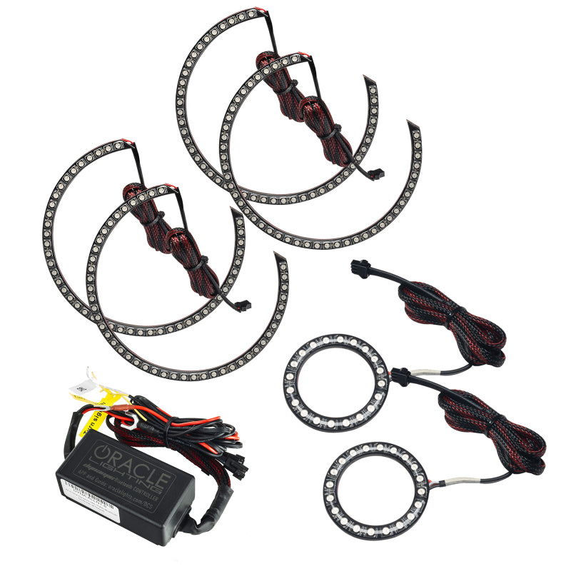 Oracle 15-23 Dodge Challenger Dynamic Surface Mount Headlight Halo Kit -