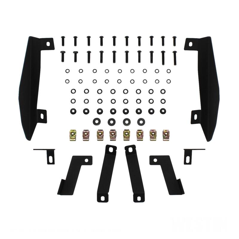 Westin 07-18 Jeep Wrangler JK Inner Fenders - Front - Textured Black