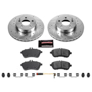 Power Stop 12-15 Mercedes-Benz C250 Front Z23 Evolution Sport Brake Kit