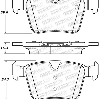 StopTech Street Brake Pads - Front