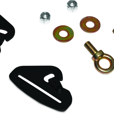 DragonFire Racing Quick-Release Snap Hook Harness Tab Kits - 3 in.