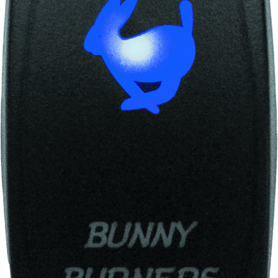 DragonFire Racing Lighted Switch Bunny Burner On/Off Blue