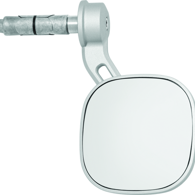 Kuryakyn Dillinger Bar End Mirrors Silver