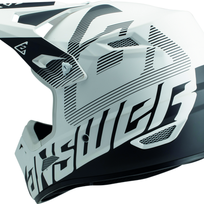 Answer AR1 V2 Bold Helmet White/Black Youth - Small