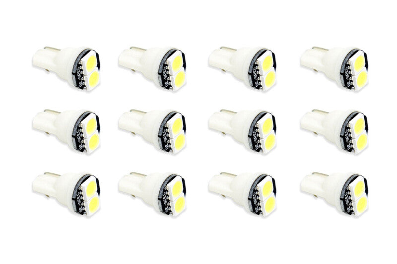 Diode Dynamics 194 LED Bulb SMD2 LED - Cool - White Set of 12