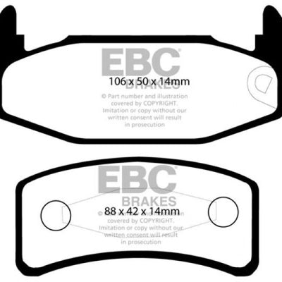 EBC 88-90 Buick Regal 2.8 Ultimax2 Rear Brake Pads
