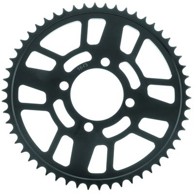 BikeMaster Yamaha Rear Steel Sprocket 428 49T - Black